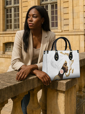 Sacred Continent Premium Leather Handbag QR0TD334