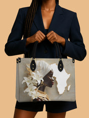 African Brilliance Premium Leather Handbag QR0XD536