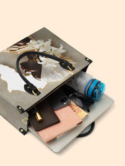 African Brilliance Premium Leather Handbag QR0XD536