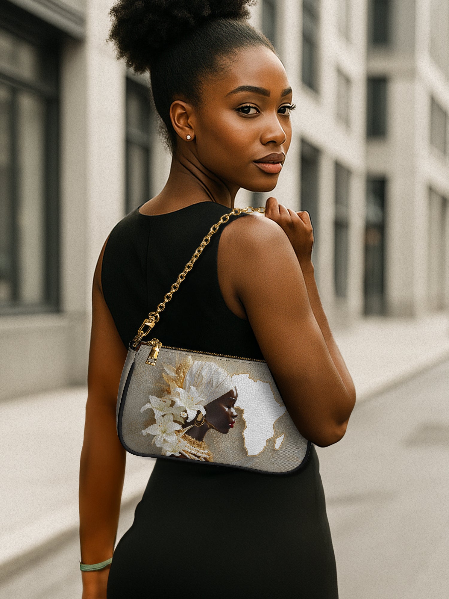 African Brilliance Classic Zip Pochette QR0XD546