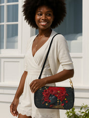 Scarlet Rose Inferno Classic Zip Pochette QR0XD302