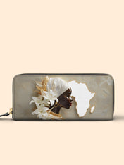 African Brilliance Slimline Zippy Wallet QR0XD556