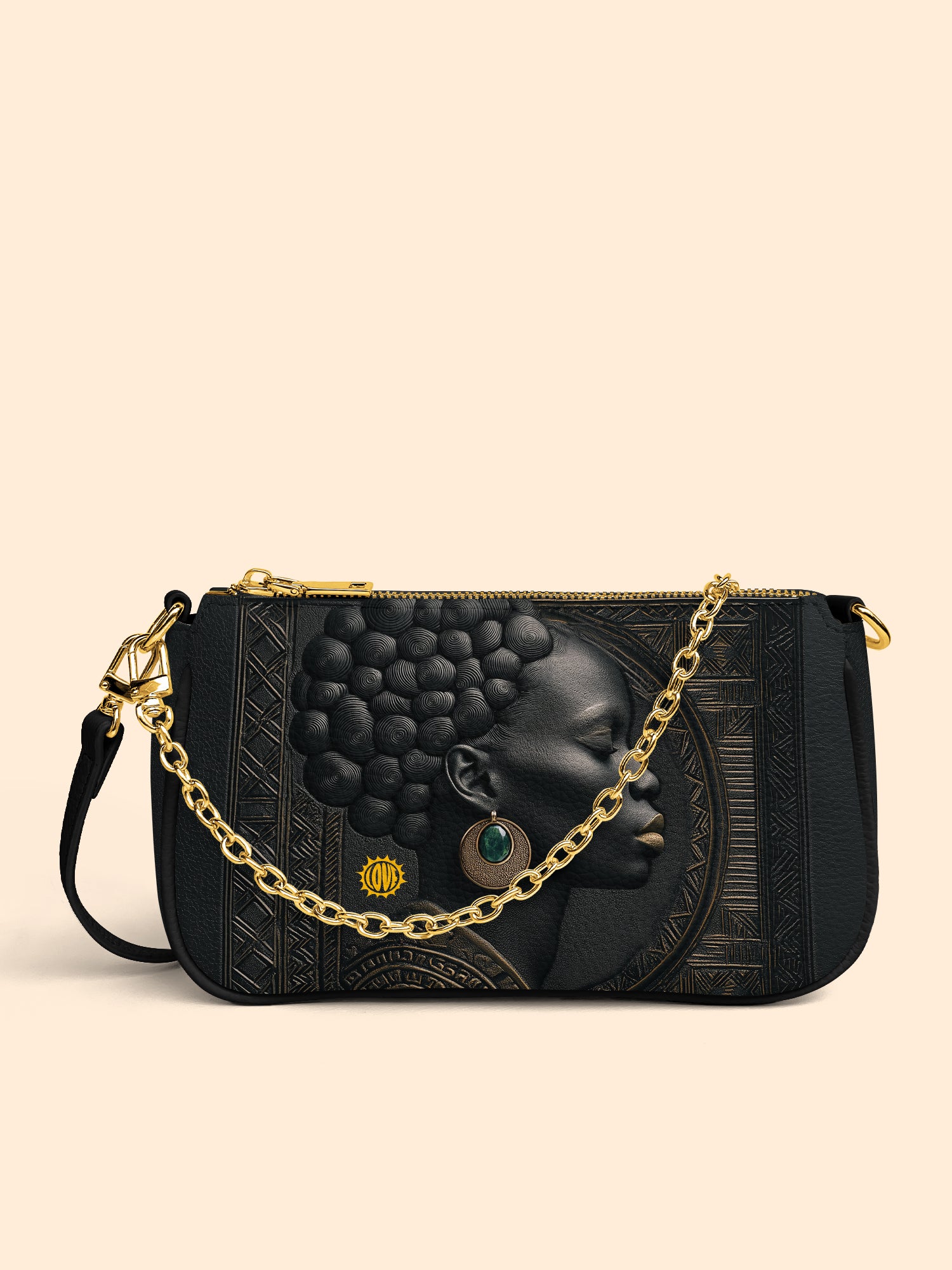 Black Essence Classic Zip Pochette QR0TD285