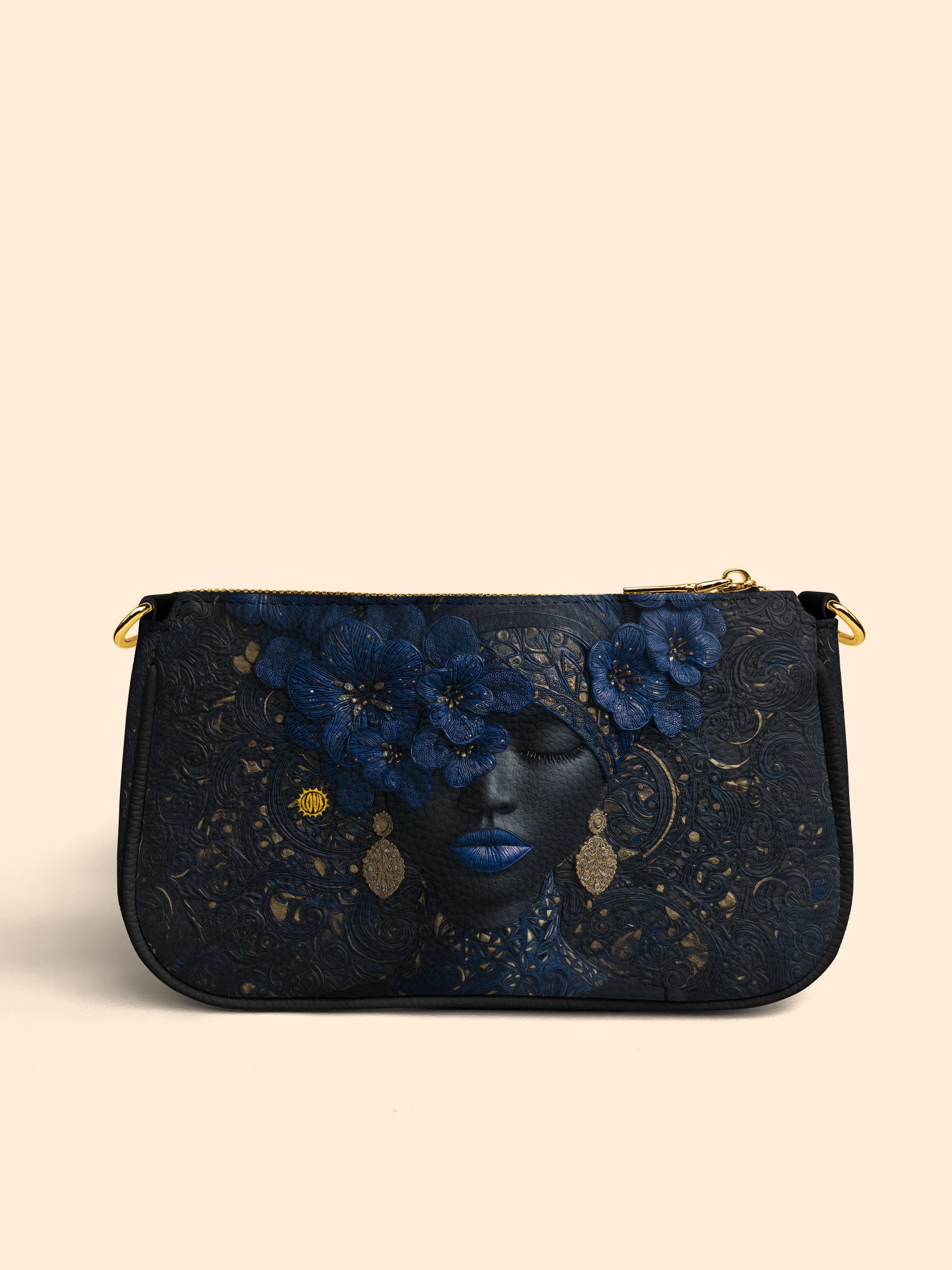 Midnight Bluebonnet Classic Zip Pochette QR0XD300
