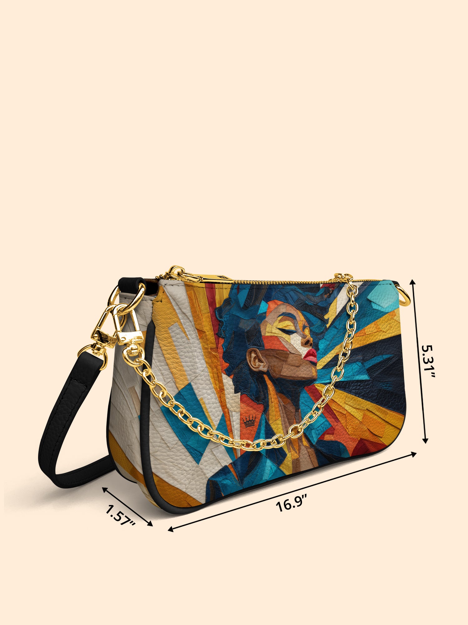 Eternal Flame Classic Zip Pochette QR0TD365