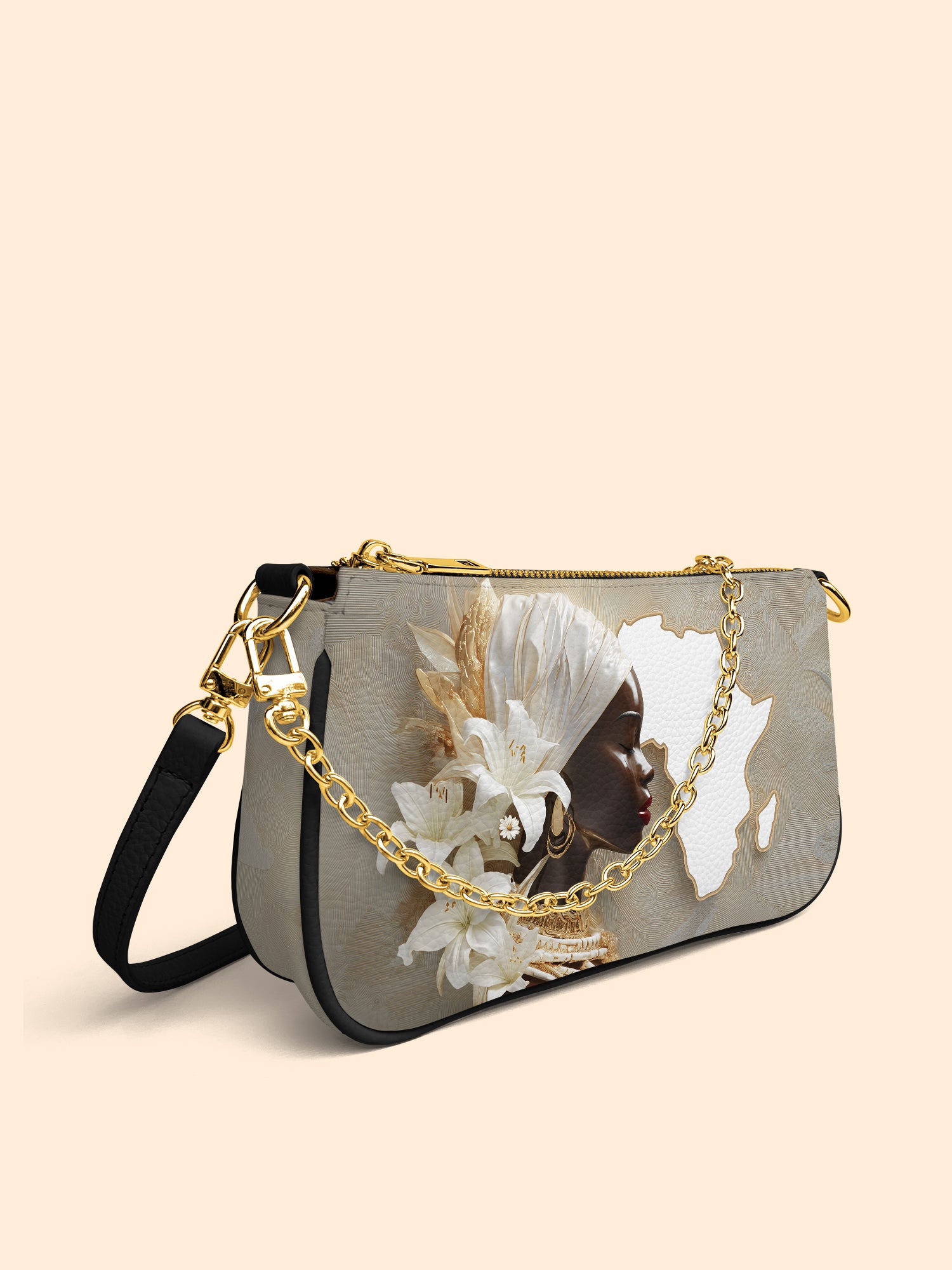 African Brilliance Classic Zip Pochette QR0XD546