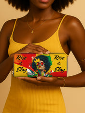 Rise And Slay Slimline Zippy Wallet