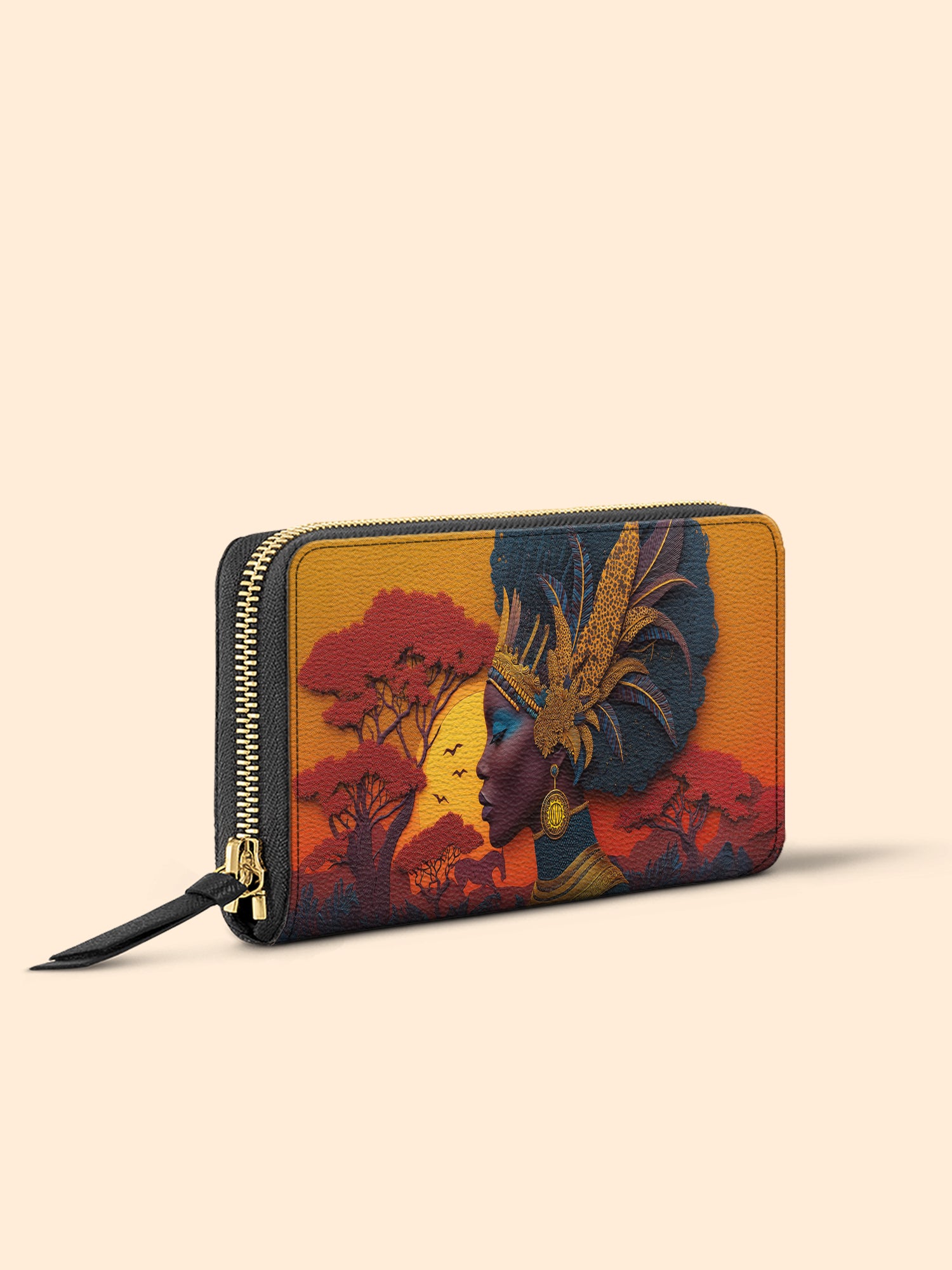 African Aspirations Slimline Zippy Wallet QR0HH067