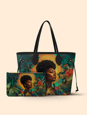 Golden Wings of Empowerment Classic Shopper Tote QR0TD006