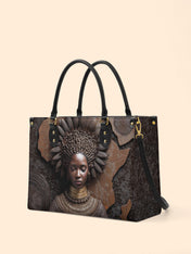 Bisa Crown Premium Leather Handbag QR0XD708