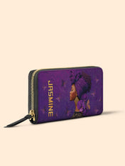 Empress Purple Slimline Zippy Wallet