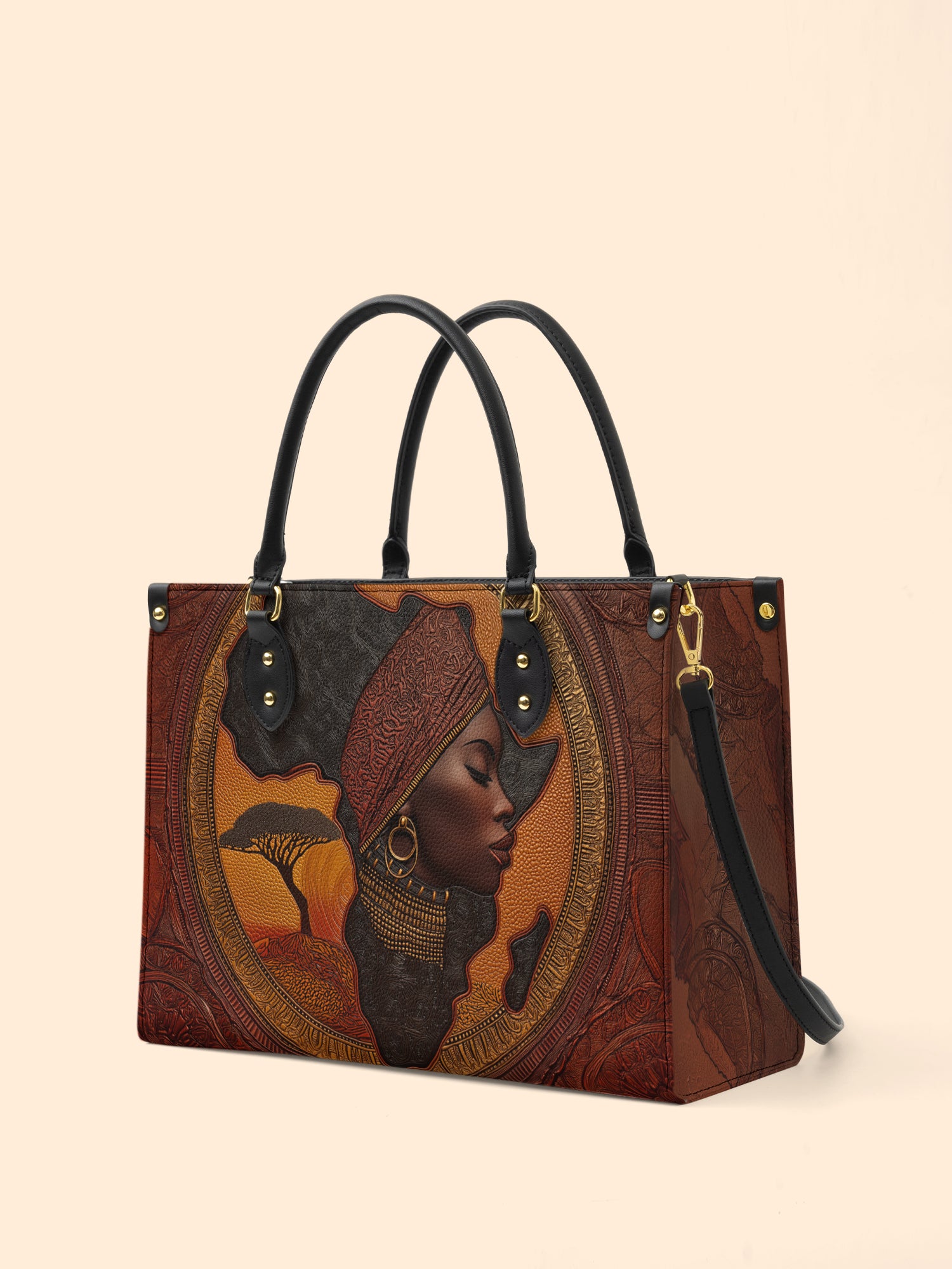 Africa Essence Premium Leather Handbag QR0TD168