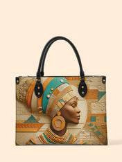 Tribal Harmony Premium Leather Handbag QR0TV060