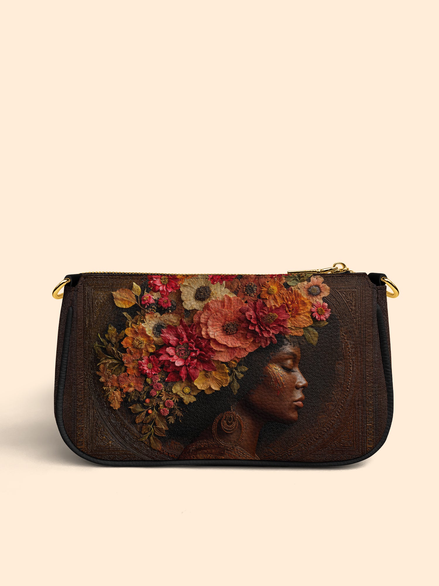 Whispering Blooms Classic Zip Pochette QR0HH053