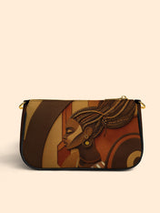 Crowned Braids Classic Zip Pochette QR0TD122