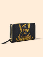 Honeycomb Crown Slimline Zippy Wallet