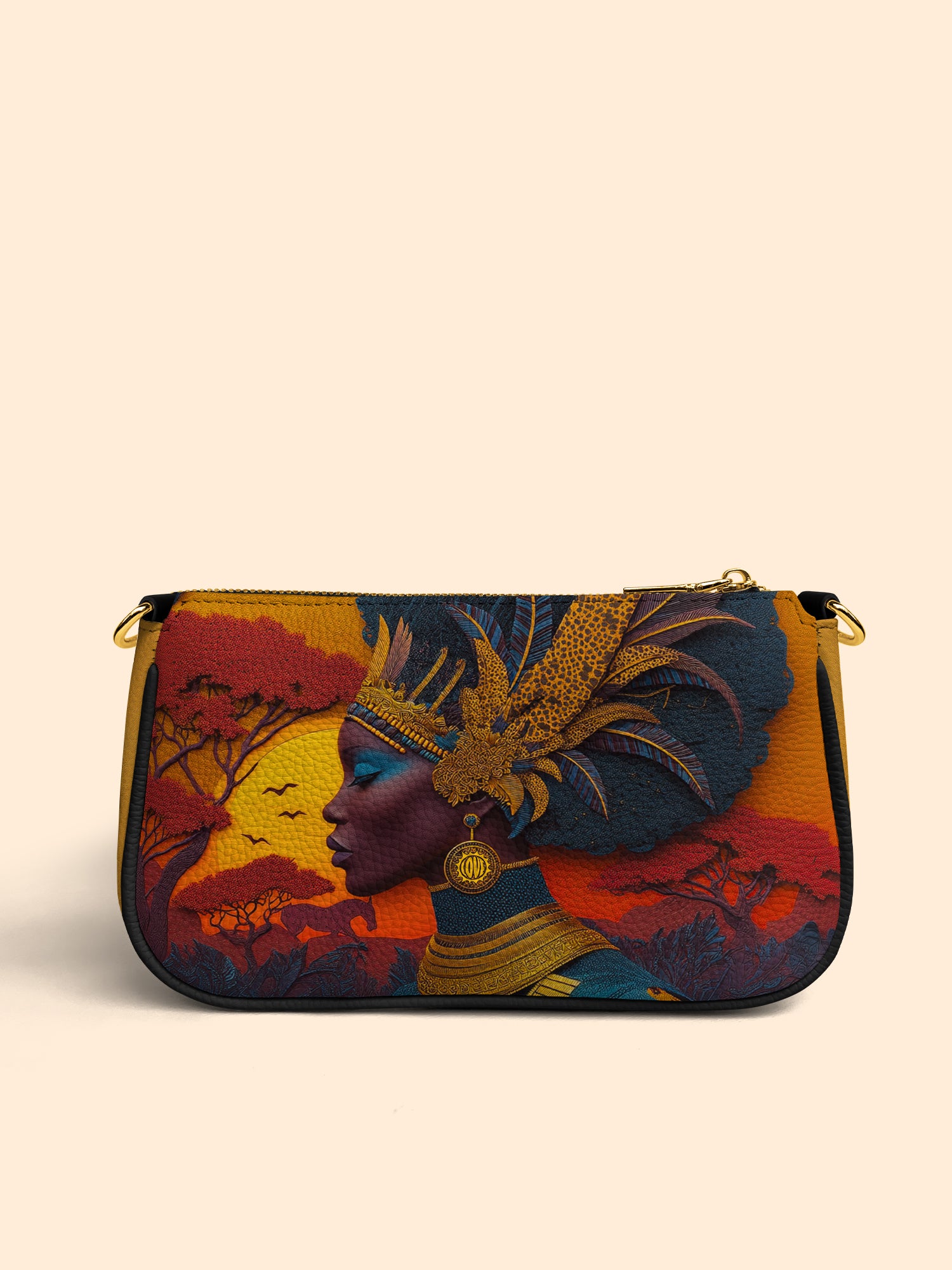 African Aspirations Classic Zip Pochette QR0HH062