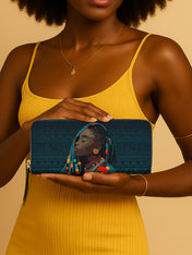 Soul Of Ubuntu Slimline Zippy Wallet QR0TV187