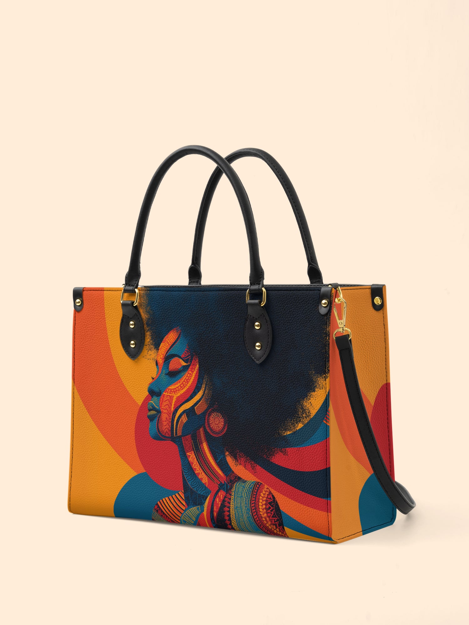 Rhythm & Radiance Premium Leather Handbag QR0TV053