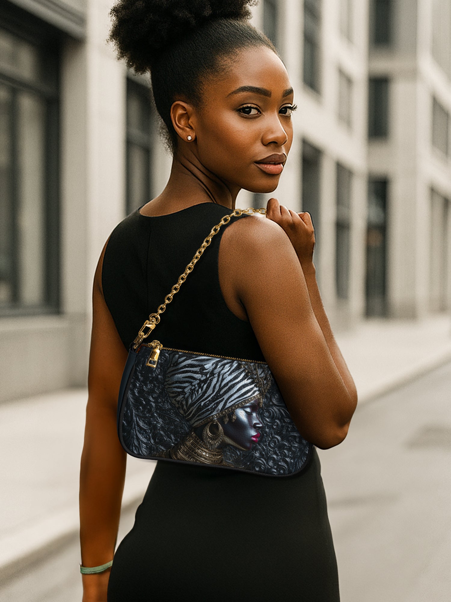 Afri Jewel Classic Zip Pochette QR0XD471