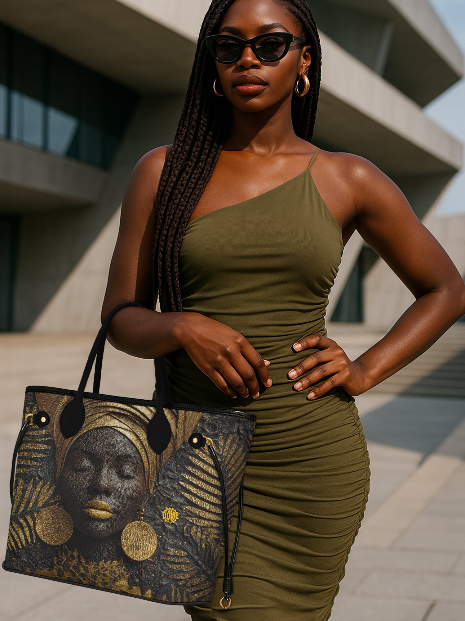 Gilded Roots Classic Shopper Tote QR0TD028