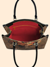 Floral Goddess Premium Leather Handbag QR0TV043