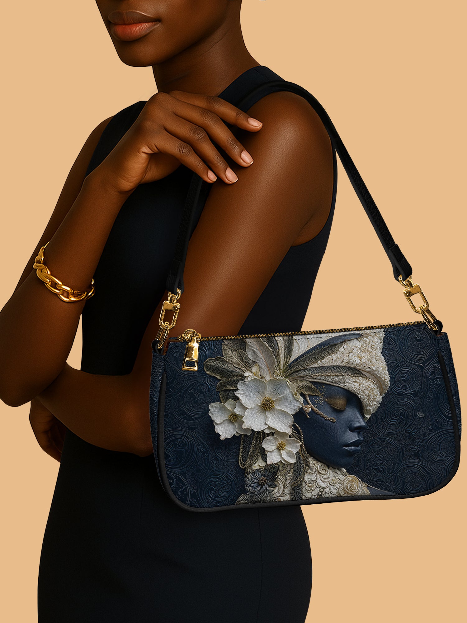 Ivory Veil Classic Zip Pochette QR0TD211