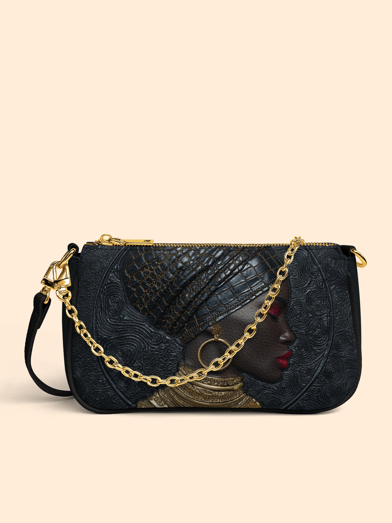 Artistry of Africa Classic Zip Pochette QR0XD474