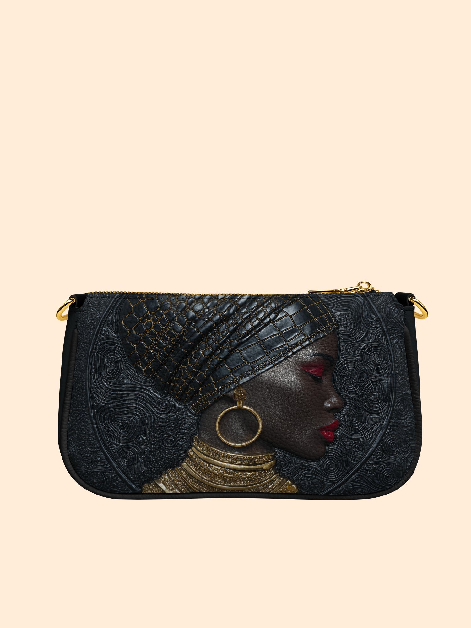 Artistry of Africa Classic Zip Pochette QR0XD474