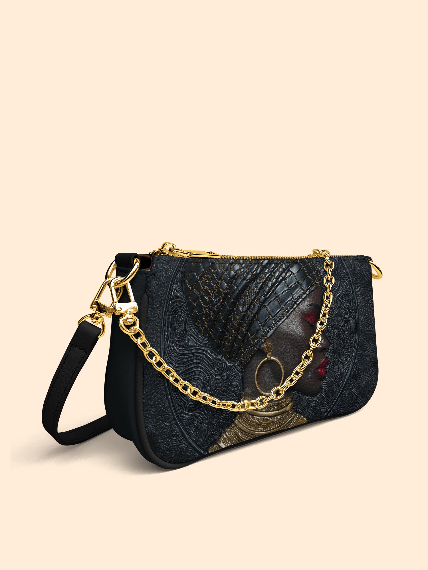 Artistry of Africa Classic Zip Pochette QR0XD474