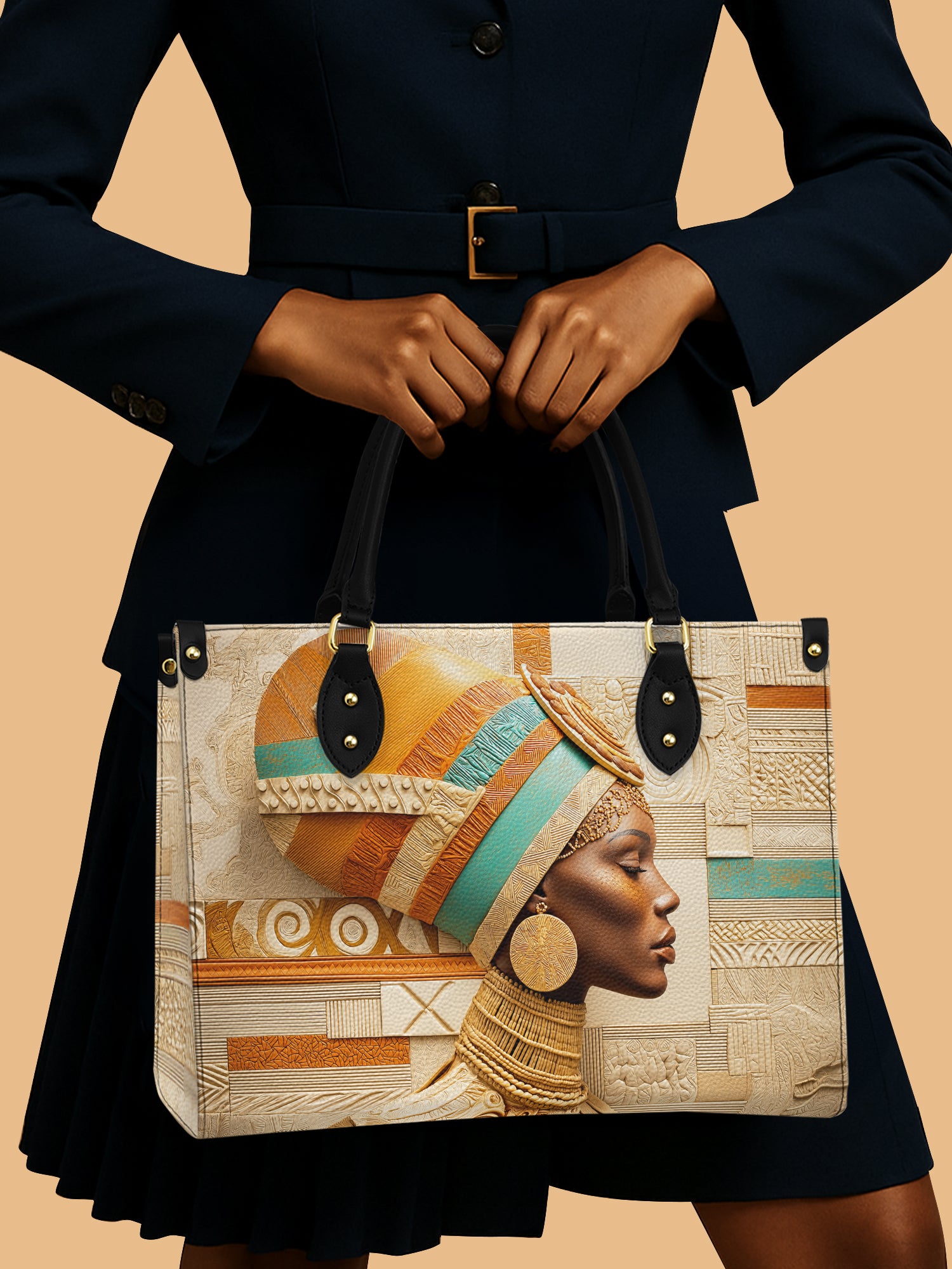 Sahara Majesty Premium Leather Handbag QR0TV061