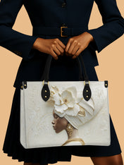 Pearl Serenity Premium Leather Handbag QR0TV148