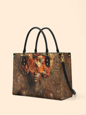 Floral Goddess Premium Leather Handbag QR0TV043