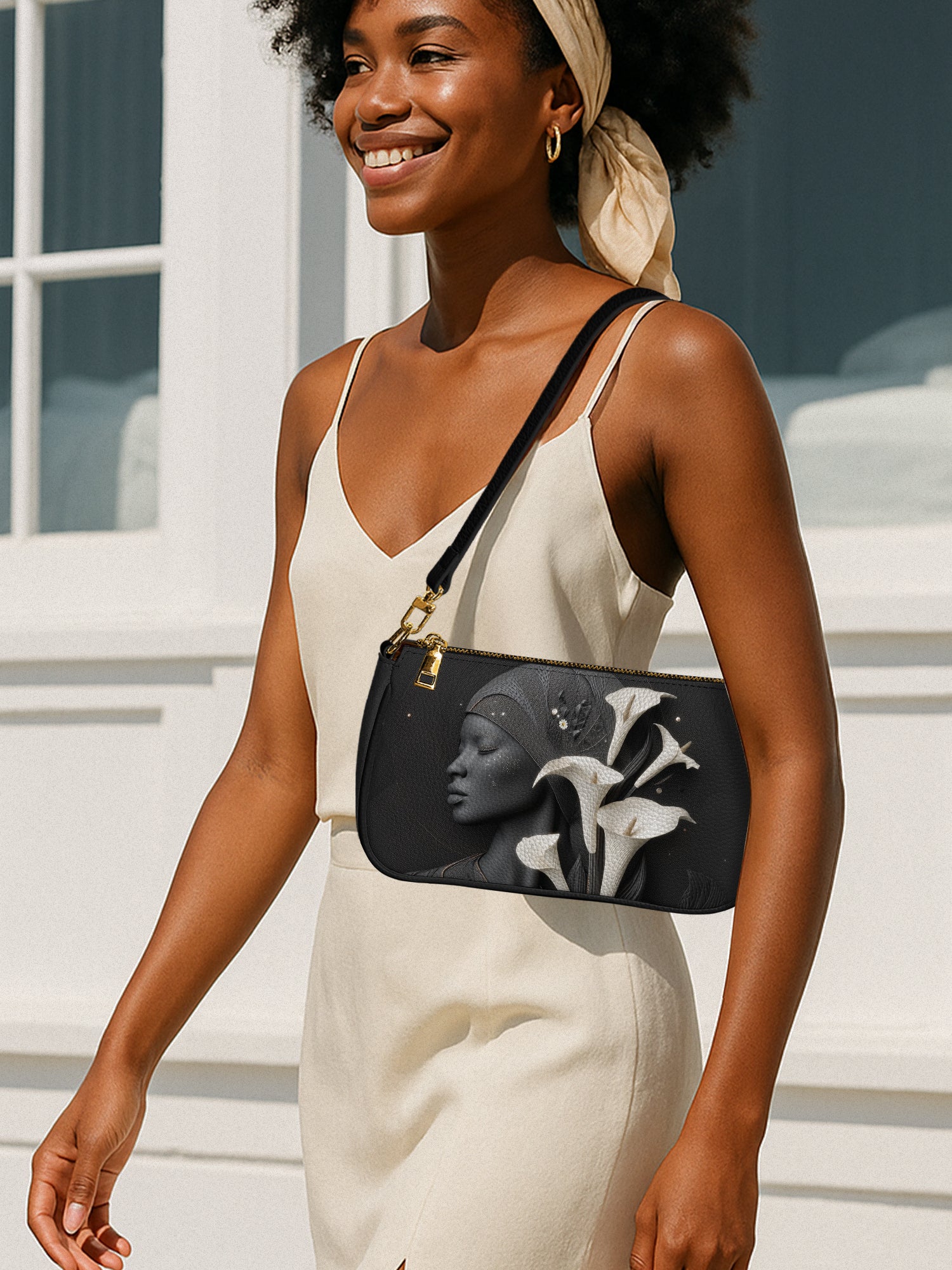 Lunar Silhouette Classic Zip Pochette QR0TD208