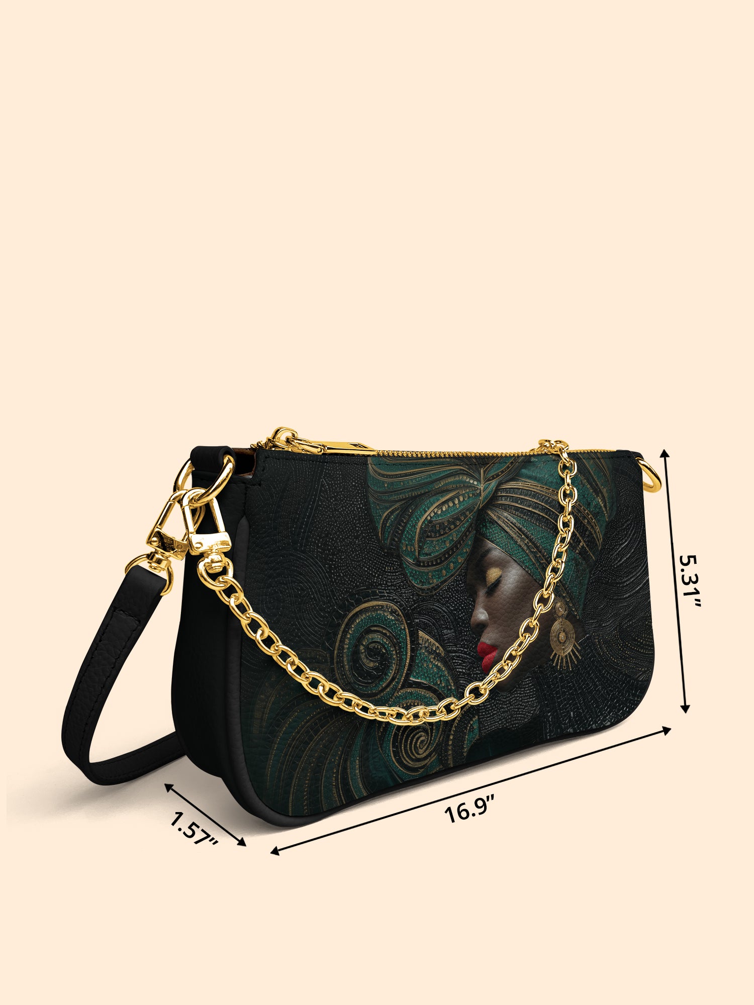 African Origins Classic Zip Pochette QR0XD470