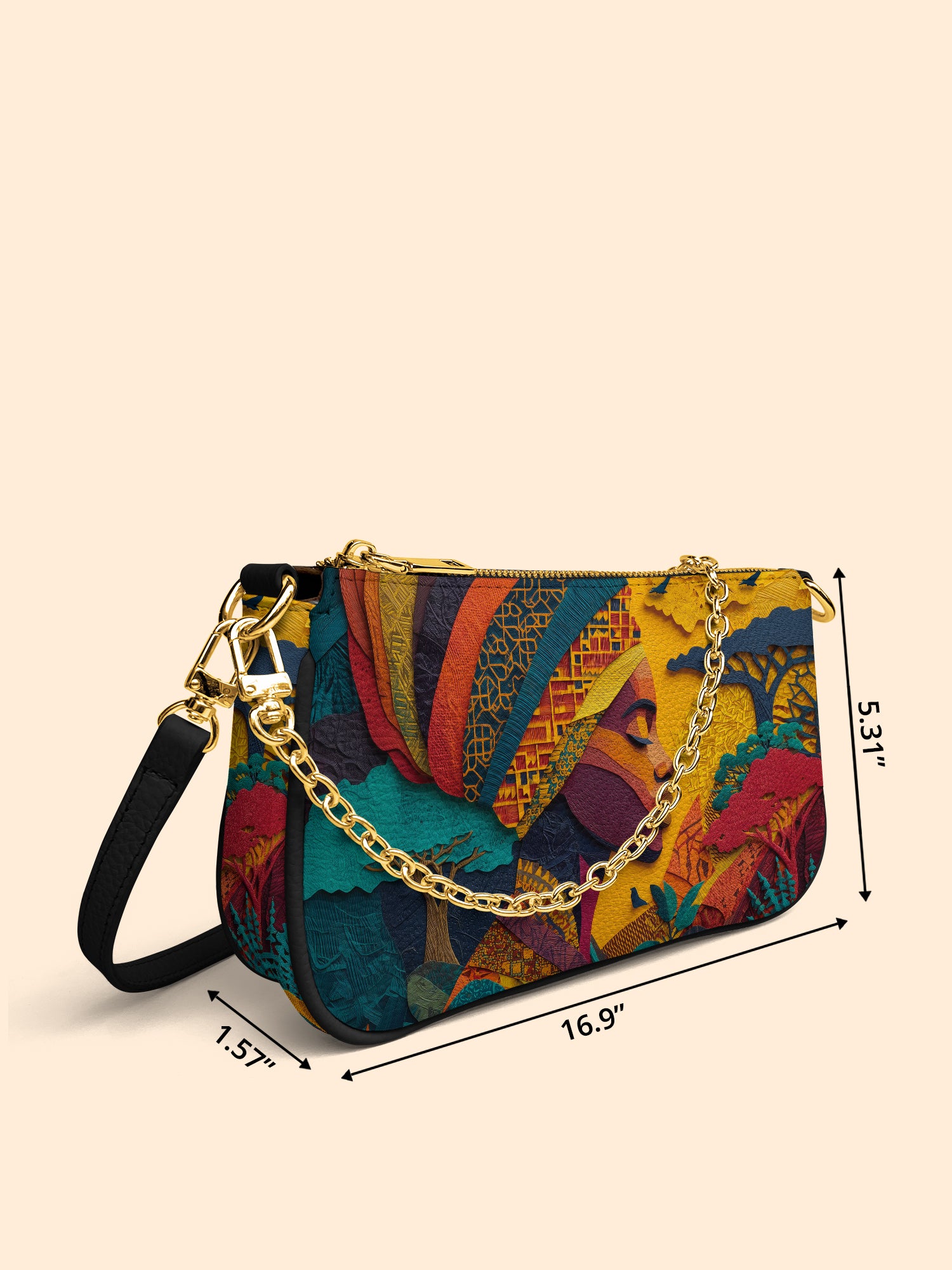 Soul Of Africa Classic Zip Pochette QR0TD128