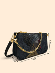 Artistry of Africa Classic Zip Pochette QR0XD474