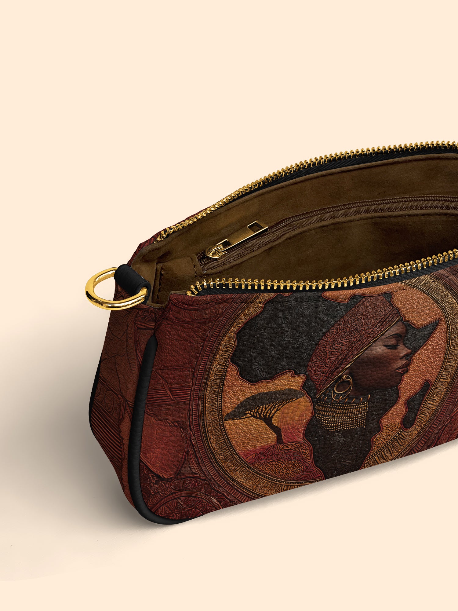 Africa Essence Classic Zip Pochette QR0TD169