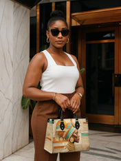 Sahara Majesty Premium Leather Handbag QR0TV061