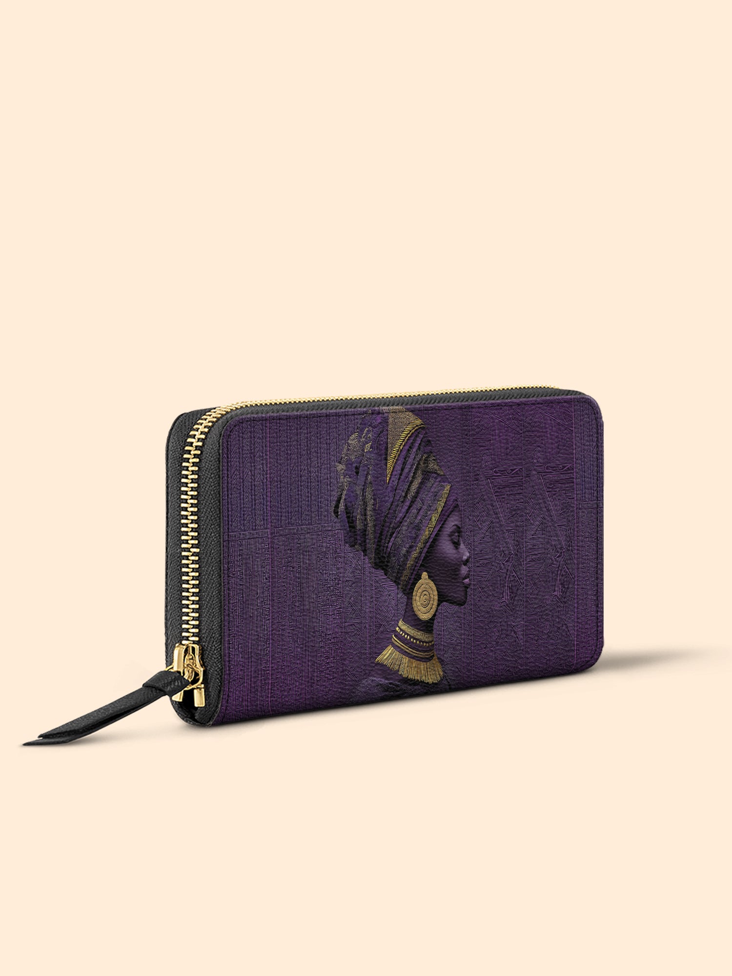 Amethyst Queen Slimline Zippy Wallet QR0TV172