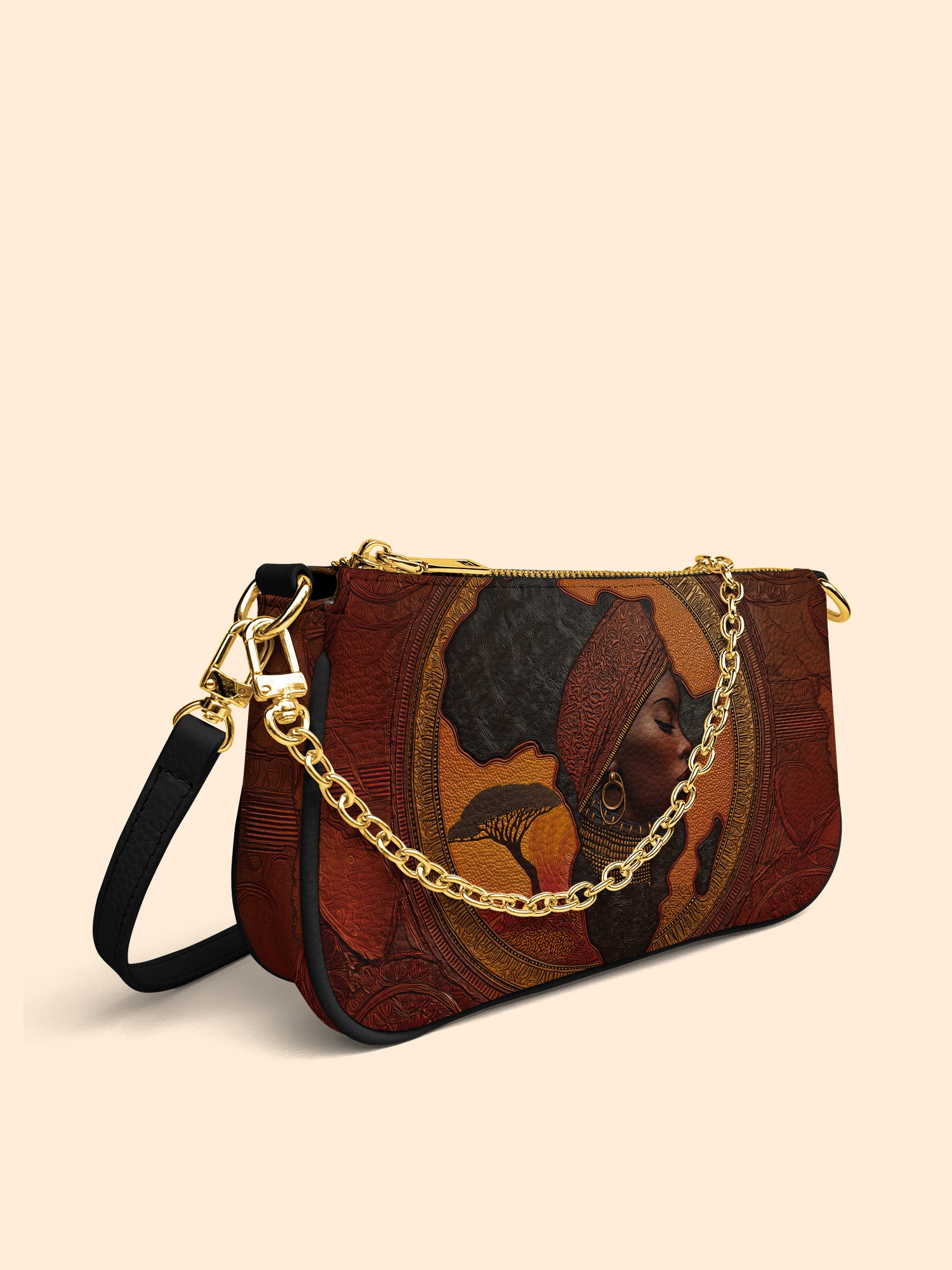 Africa Essence Classic Zip Pochette QR0TD169