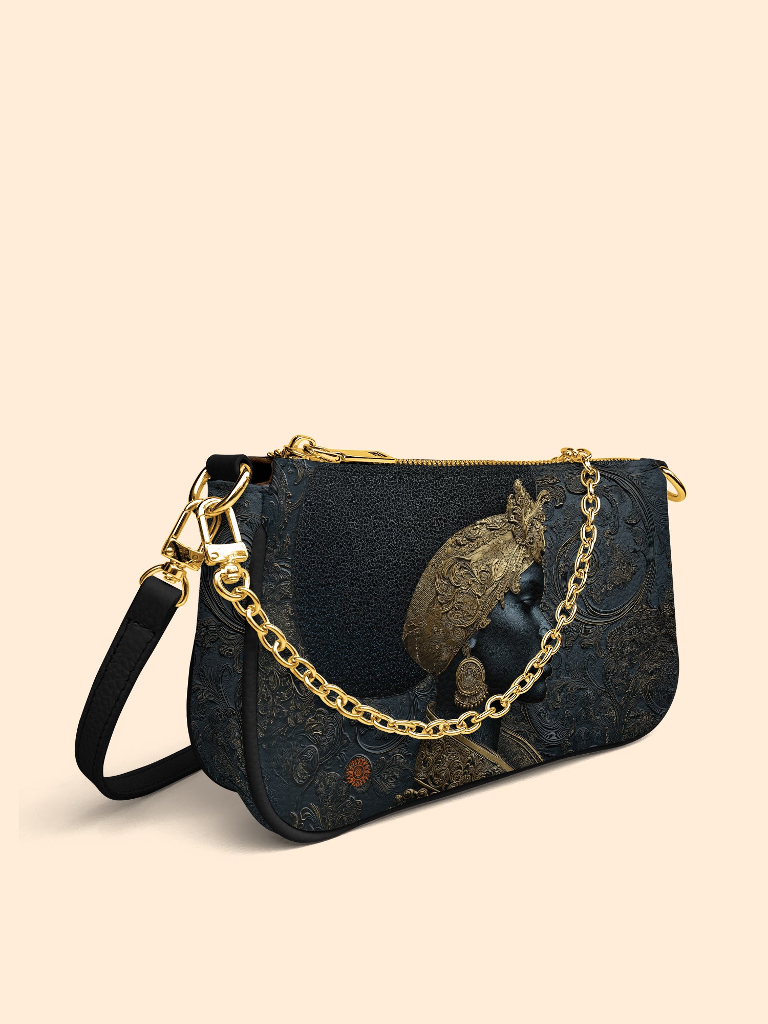 Ebony Sovereign Classic Zip Pochette QR0XD131