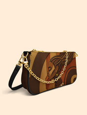 Crowned Braids Classic Zip Pochette QR0TD122