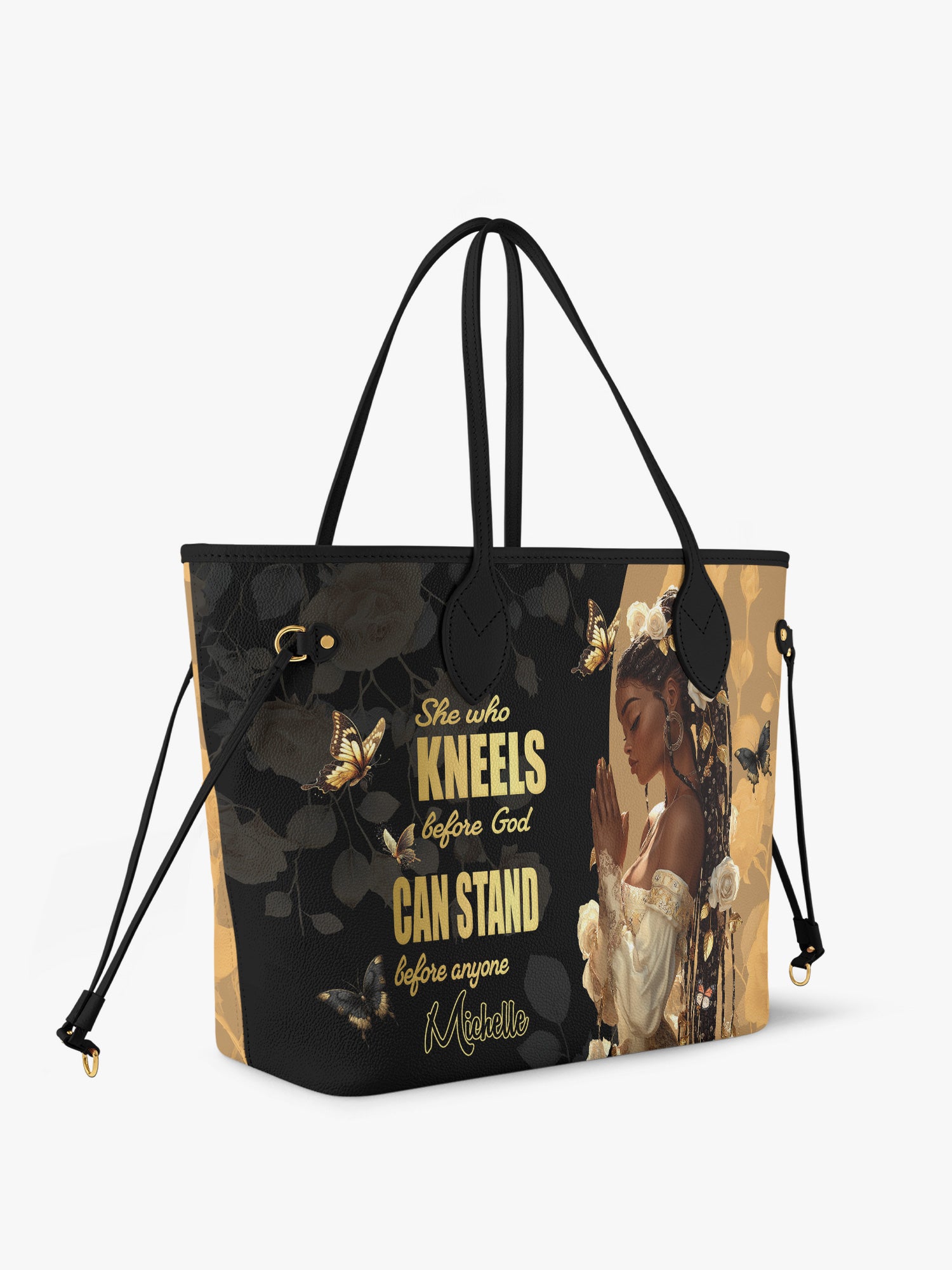 Kneel before God Classic Shopper Tote