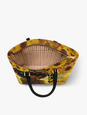 She Is Me Sleek Leather Tote