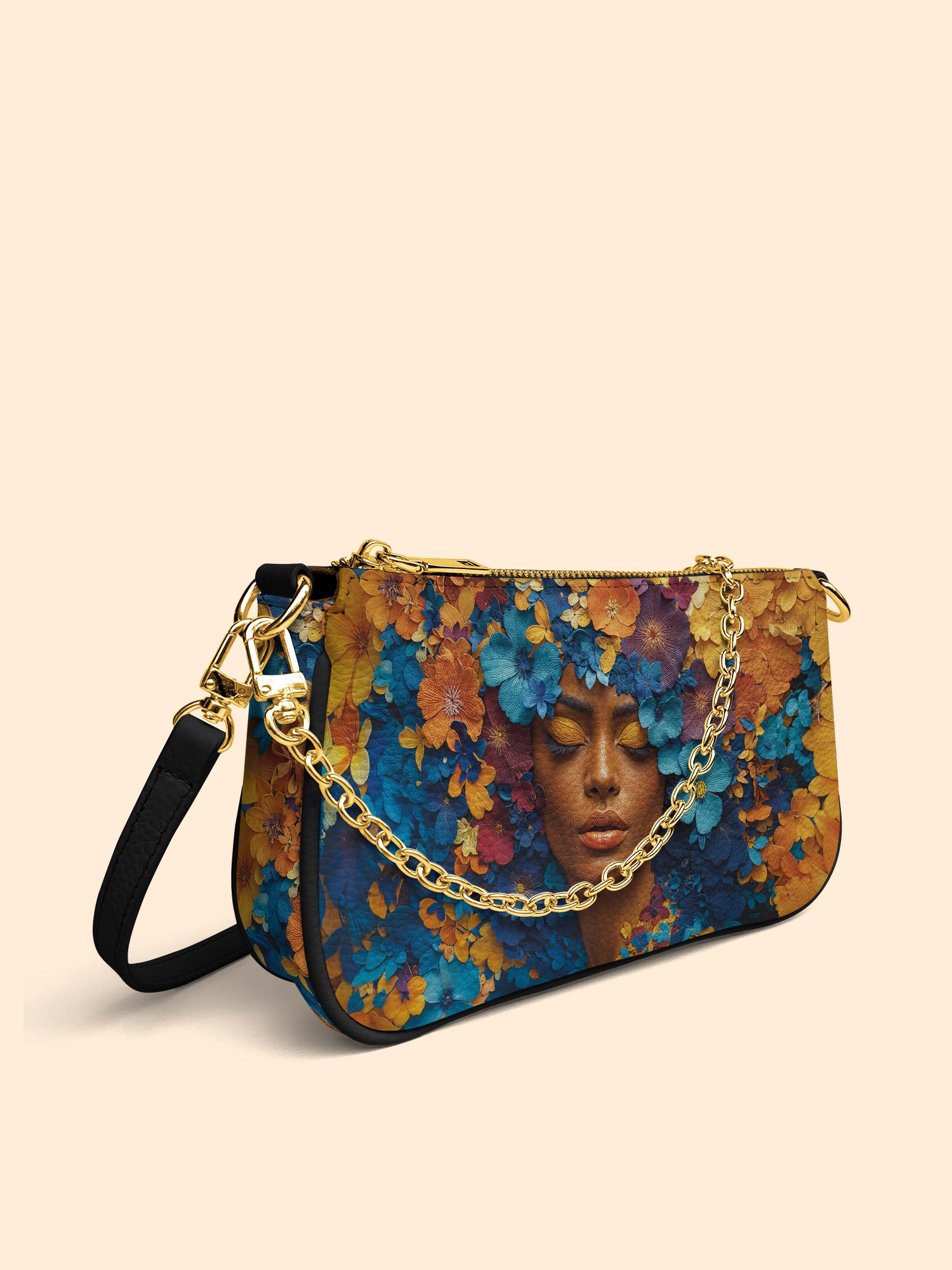 Floral Reverie Classic Zip Pochette QR0TD112