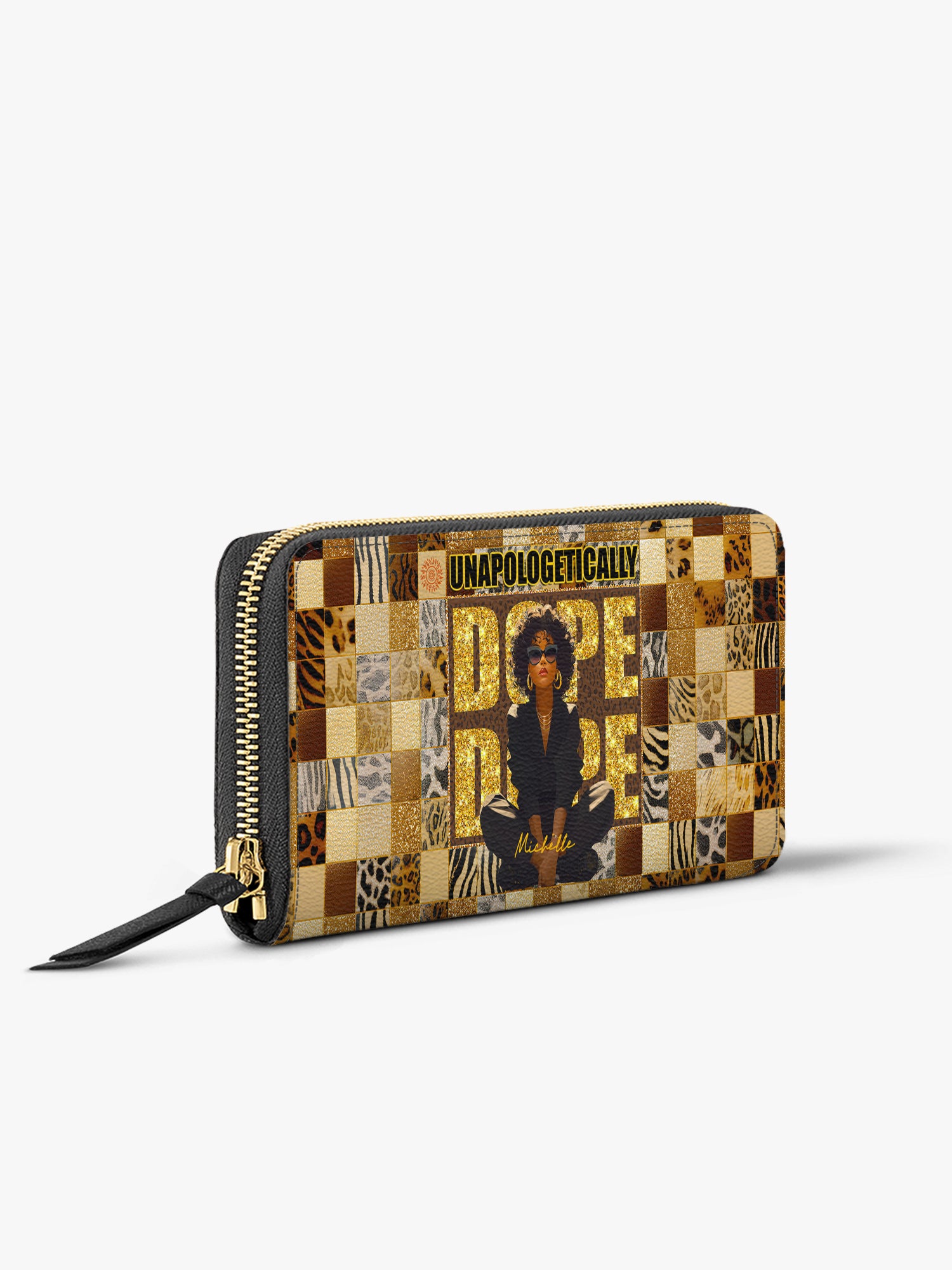 Unapologetically Dope Slimline Zippy Wallet