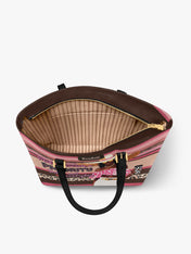 Proudly Me Sleek Leather Tote