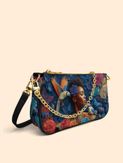 Blue Garden Classic Zip Pochette QR0XD231