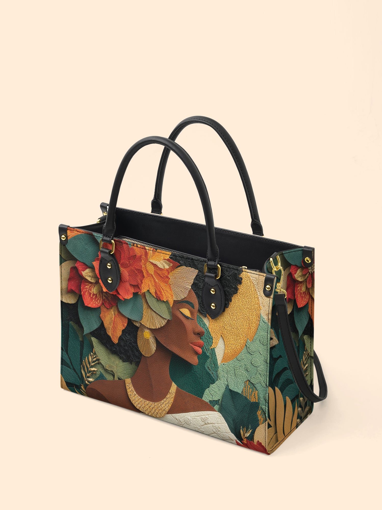 Tropical Empress Premium Leather Handbag QR0TV077
